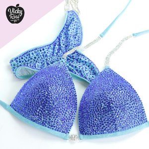 Tiffany Blue Competition NPC IFBB Fitness Bikini